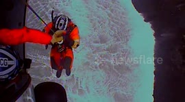 U.S. Coast Guard rescue pet dog that tumbled down cliff in Oregon