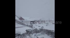 Denmark: Snowstorm Brings Blizzard Conditions To Northern, Western Regions