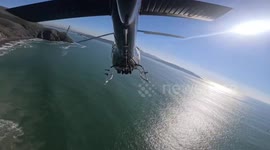 Swift Aerial Rescue Amidst Hypothermia Threat in Marin County, USA