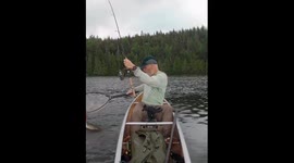 Fishing fiasco: canoe angler's double trouble as tools take a dive in Boundary Waters