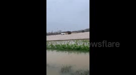 France: Warnings Issued As Torrential Rains Cause Flooding In Northern Region