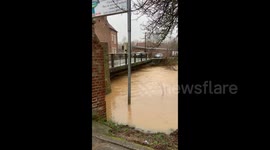 France: Warnings Issued As Torrential Rains Cause Flooding In Northern Region 3