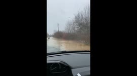 France: Warnings Issued As Torrential Rains Cause Flooding In Northern Region 2