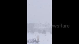 US: Warning Issued As Winter Storm Moves Into New Mexico, Bringing Heavy Snow