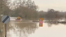 UK: Gloucestershire Residents Evacuated As Floodwaters Continue To Rise