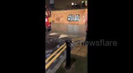 UK: Flooding Hits Parts Of London After Heavy Rains
