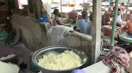 Attieke, a traditional dish in Cote d'Ivoire