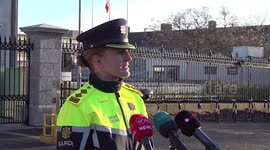 Garda chief gives final update on nationwide road safety operation in Dublin, Ireland