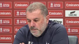 Tottenham v Burnley: Ange Postecoglou press conference highlights in London, UK
