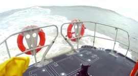 Scarborough RNLI Battles Treacherous Seas to Rescue Stranded Fishing Vessel in UK