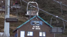 Climate change: Scottish ski resort claims lack of snow is “taking the pi**