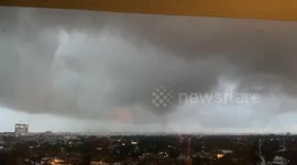 US: Tornado Touches Down In Fort Lauderdale As Storms Move Across Florida 2