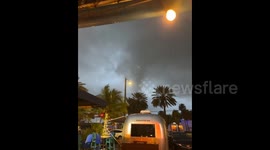 US: Tornado Touches Down In Fort Lauderdale As Storms Move Across Florida