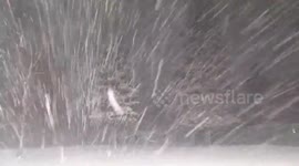 US: Winter Storm Moves Into Northeast Bringing Heavy Snow