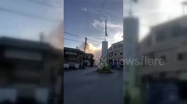 Israel attacked the city of Al-Khayyam in southern Lebanon with suspected phosphorus bombs