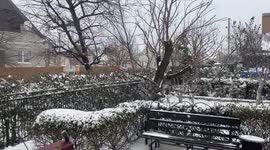 Ordinary morning in Ukraine with air alarm announcing a missile coming from russia.