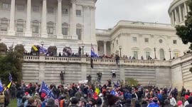 Archive Footage: Three years since the attack of the United States Capitol in Washington DC, USA