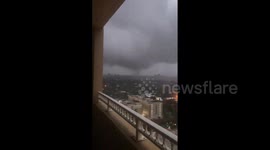US: Tornado Touches Down In Fort Lauderdale As Storms Move Across Florida 6