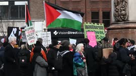 No support for the Palestine againt Israel, Camden, London, United Kingdom