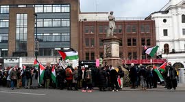 A Protest for Palestine near to Camden within London, United Kingdom