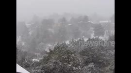 US: Major Winter Storm Brings Several Inches Of Snow To Arizona