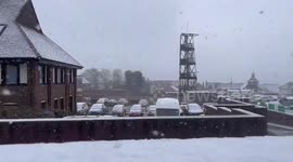 UK: Snow Hammers Parts Of England Amid Onset Of Cold Snap 2