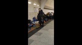 Underground havens: Kyiv subway sheltering residents amid Russian shelling