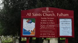 Come on into All Saints Church in Fulham, London, United Kingdom