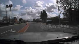 Car doesn't signal lane change, pays price with intense crash