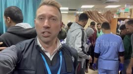 WHO shares Gaza healthcare crisis