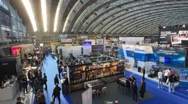 Large food trade fair underway in Amsterdam