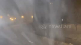 US: Warning Issued As Snow Squall Hits Utah’s Salt Lake City Area
