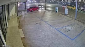 Driver caught after attempting to fool cops chasing him by parking car and turning lights off