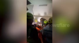 Woman who fell into elevator shaft rescued in Bangkok