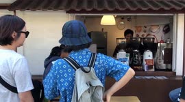 Cafe use cups made from choc chip COOKIES to reduce plastic pollution
