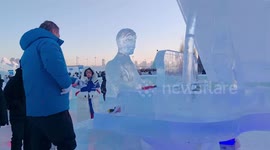 Ice, snow business in NE China adds steam to China's winter economy