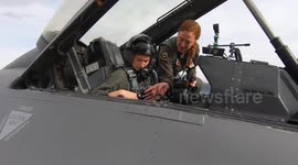 Future Top Gun could become Miss America this month