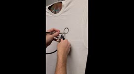 Airbrush Artist Creates Custom Basketball T-Shirt in Minutes
