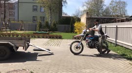 Creative Bike Ramp Problem Solving