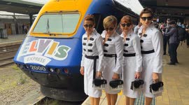 2024 NSW TrainLink Elvis Express Departs Central Station for the Parkes Elvis Festival