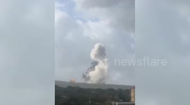 Israeli Drone Strikes Naqoura, Lebanon