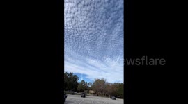 Bewildering hole punch cloud spotted over Florida