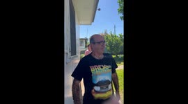 Daughter's first Christmas homecoming in three years brings tears