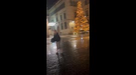 An Umbrella Mishap