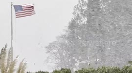 US: Cold Air Brings Snow, Low Temperature To Western Washington