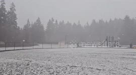 US: Cold Air Brings Snow, Low Temperature To Western Washington 3