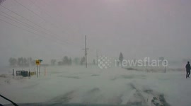 US: Powerful Winter Storm Brings Blizzard Conditions To Iowa, Leaving Hundreds Of Drivers Stranded