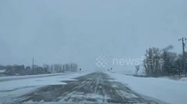US: Blizzard Warnings Issued Across Midwest And Great Lakes