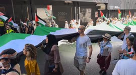 ‘Protest: global day of action for Gaza! No war on Lebanon!’ - Sydney, Australia