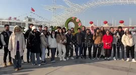 Expats enjoy booming winter tourism in China's Ningxia